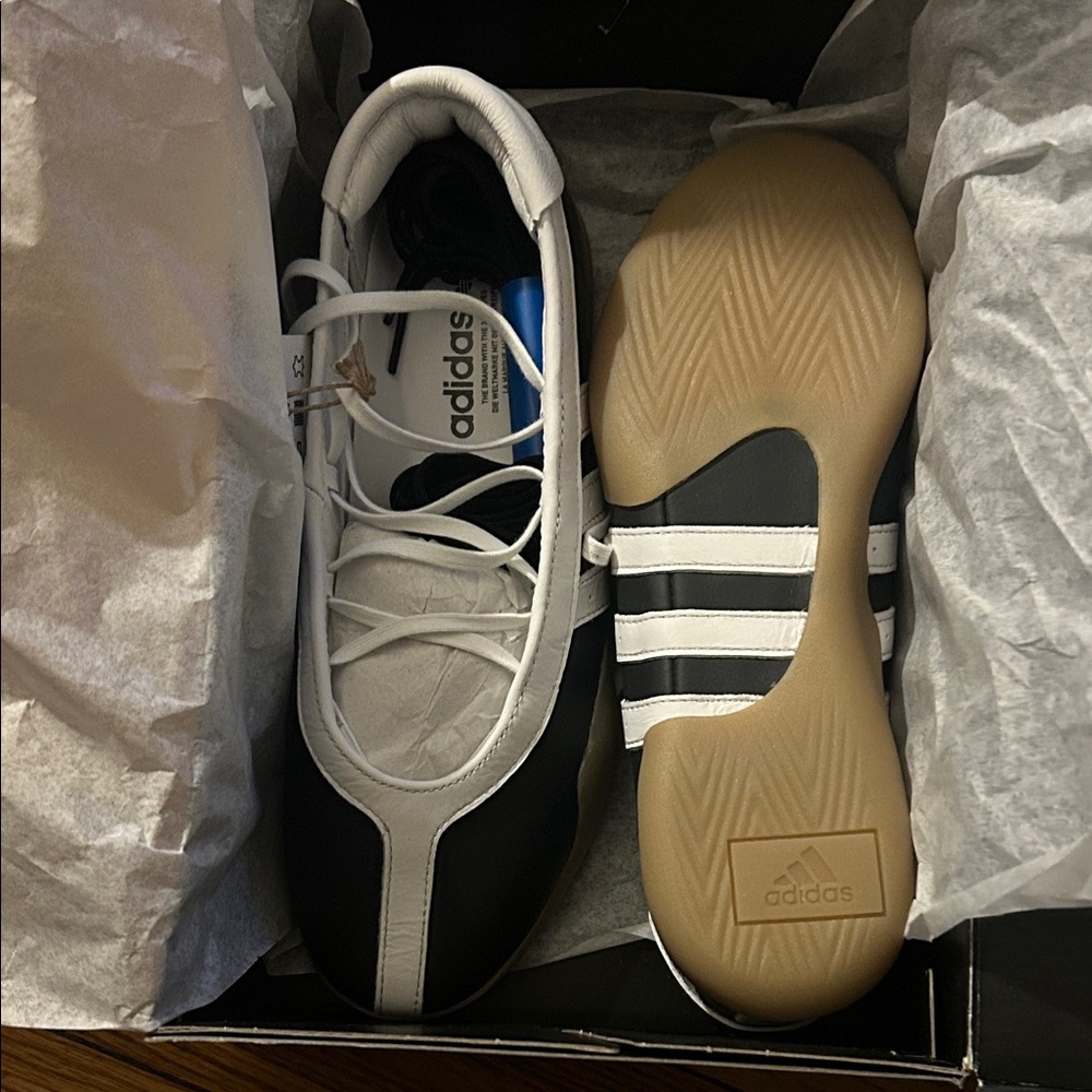 Adidas women Black and White Athletic Shoes